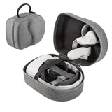 Maxbell Portable Carrying Box Shockproof Storage Bag Handheld for Quest 2 VR Headset