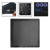 Maxbell PVC Magnetic Cooling Fan Dust Filter Cover for Computer PC 14x14cm