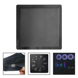 Maxbell PVC Magnetic Cooling Fan Dust Filter Cover for Computer PC 14x14cm