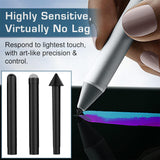 Maxbell 3Pcs Stylus Pen Tips HB 2H H for Surface Pro 4 5 6 7 Prox Book Go Studio