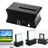 Maxbell USB 3.0 to SATA Hard Drive Docking Station Aluminum for 2.5 3.5in HDD SSD US