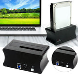 Maxbell USB 3.0 to SATA Hard Drive Docking Station Aluminum for 2.5 3.5in HDD SSD US