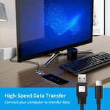 Maxbell USB C to USB A Cable Data Transfer Fast Charging for PS4 for Switch