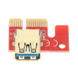 Maxbell PCIe Riser 1x-16x Coin Mining USB 3.0 Cable Stable Connection for Win7 8 10