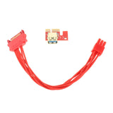 Maxbell PCIe Riser 1x-16x Coin Mining USB 3.0 Cable Stable Connection for Win7 8 10