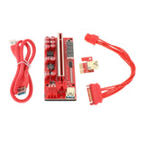 Maxbell PCIe Riser 1x-16x Coin Mining USB 3.0 Cable Stable Connection for Win7 8 10