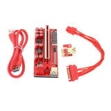 Maxbell PCIe Riser 1x-16x Coin Mining USB 3.0 Cable Stable Connection for Win7 8 10