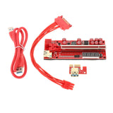 Maxbell PCIe Riser 1x-16x Coin Mining USB 3.0 Cable Stable Connection for Win7 8 10