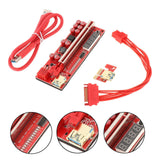Maxbell PCIe Riser 1x-16x Coin Mining USB 3.0 Cable Stable Connection for Win7 8 10