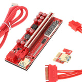 Maxbell PCIe Riser 1x-16x Coin Mining USB 3.0 Cable Stable Connection for Win7 8 10