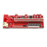 Maxbell PCIe Riser 1x-16x Coin Mining USB 3.0 Cable Stable Connection for Win7 8 10