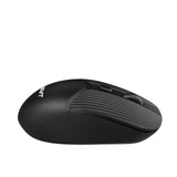 Maxbell Slim 2.4G Wireless Mouse for Laptop Battery Powered 800 1200 2400 DPI Black
