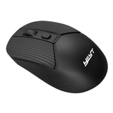 Maxbell Slim 2.4G Wireless Mouse for Laptop Battery Powered 800 1200 2400 DPI Black