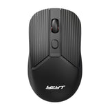 Maxbell Slim 2.4G Wireless Mouse for Laptop Battery Powered 800 1200 2400 DPI Black