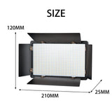 Maxbell LED Video Light with Tripod Stand for Camera Camcorder Game Streaming B