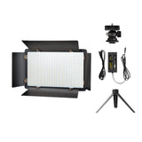 Maxbell LED Video Light with Tripod Stand for Camera Camcorder Game Streaming B