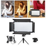 Maxbell LED Video Light with Tripod Stand for Camera Camcorder Game Streaming B