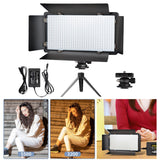 Maxbell LED Video Light with Tripod Stand for Camera Camcorder Game Streaming B