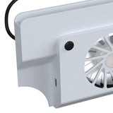 Maxbell Cooling Fan with Card Slot Docking Station Accessories Upgrade Parts Cooler White