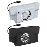 Maxbell Cooling Fan with Card Slot Docking Station Accessories Upgrade Parts Cooler White