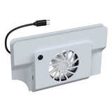 Maxbell Cooling Fan with Card Slot Docking Station Accessories Upgrade Parts Cooler White