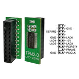 Maxbell Tpm 2.0 Module 20Pin Lpc Green for Gigabyte for Multi-Brand Motherboard