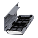 Maxbell Hard Drive Case with Label Universal Portable for 3.5"/3.5" Hard Drive Disk Gray