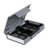 Maxbell Hard Drive Case with Label Universal Portable for 3.5"/3.5" Hard Drive Disk Gray