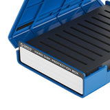 Maxbell Hard Drive Case with Label Multi-Protection Universal for 3.5 inch/M.2 Blue