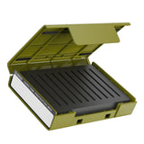 Maxbell Hard Drive Case with Label Multi-Protection Universal for 3.5 inch/M.2 Green