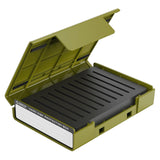 Maxbell Hard Drive Case with Label Multi-Protection Universal for 3.5 inch/M.2 Green