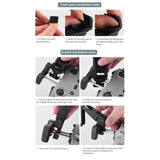 Maxbell Tablet Extended Bracket Holder Extender Universal Adjustable for DJI Air 2S