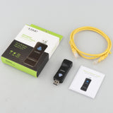 Maxbell USB WiFi Repeater LAN Port Portable 2.4G WiFi Hotspot Extender for TV