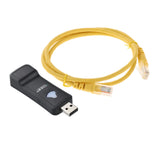 Maxbell USB WiFi Repeater LAN Port Portable 2.4G WiFi Hotspot Extender for TV
