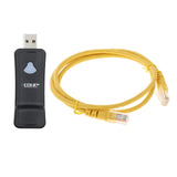 Maxbell USB WiFi Repeater LAN Port Portable 2.4G WiFi Hotspot Extender for TV