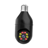 Maxbell E27 Bulb WiFi IP Camera HD 1080P Full Color Wireless Cam for Tuya