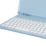 Maxbell Case Wireless Keyboard Mouse for Galaxy Tab S6 Lite 10.4 Non Slip Blue