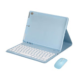 Maxbell Case Wireless Keyboard Mouse for Galaxy Tab S6 Lite 10.4 Non Slip Blue