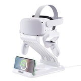 Maxbell Charging Dock VR Stand for Quest 2 Headset & Controllers Easy to Use