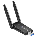 Maxbell USB WiFi Adapter 1800Mbps Dual Band W/ External Antenna WiFi 6 for PC Laptop