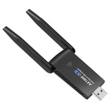 Maxbell USB WiFi Adapter 1800Mbps Dual Band W/ External Antenna WiFi 6 for PC Laptop