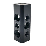 Maxbell Hot Shoe Adaptor with 1/4" 3/8" Threaded Holes Black for Follow Monitor