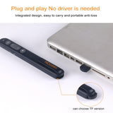 Maxbell Laser Pointer PPT Flip Pen 2.4G Multimedia Wireless for Presentation