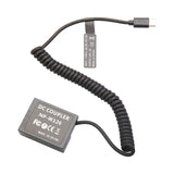 Maxbell Decoded Np-W126 Dummy Battery DC Coupler for Fujifilm Camera XT2 XT3 XA3 XA5