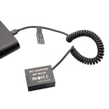 Maxbell Decoded Np-W126 Dummy Battery DC Coupler for Fujifilm Camera XT2 XT3 XA3 XA5