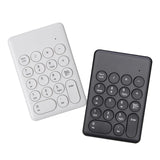 Maxbell Portable 18 Keys 2.4G Wireless Numeric Keypad Number Numpad for PC White