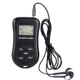 Maxbell FM Portable Pocket Radio Conference Receiver Battery Operated for Jogging