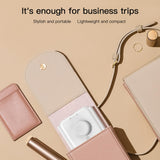 Maxbell 3 in 1 Wireless Charger with Night Light Portable with USB Cable for Office White