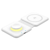 Maxbell Wireless Charger Foldable for iPhone 13/12/SE/11/XS/8 for Mobile Phones White