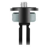 Maxbell Camera Mount Adapter Lightweight Conversion Tripod Adapter for Action Camera Black Titanium